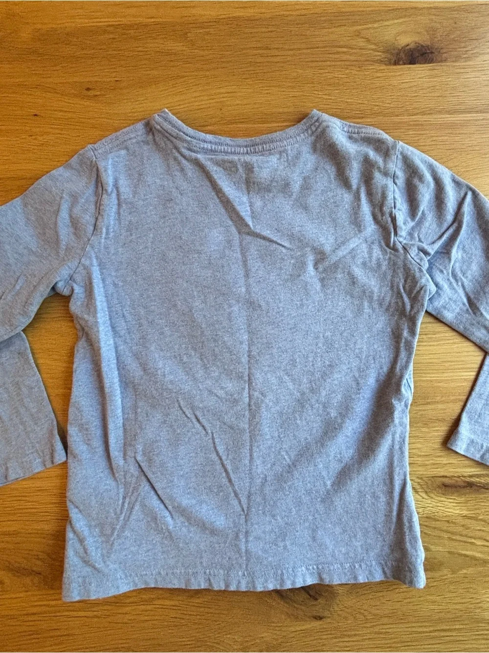 Mini Boden Light Blue Long-Sleeve Tee with Pug and Sparkly Green Sunglasses
